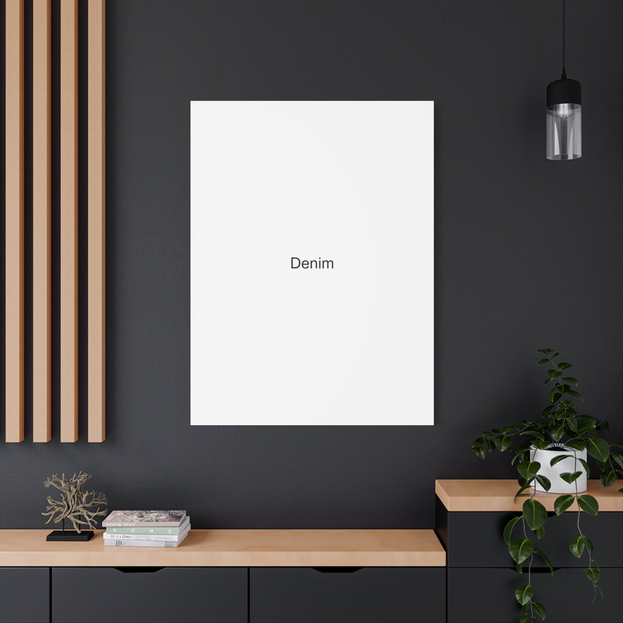 Indigo Americana Canvas Art