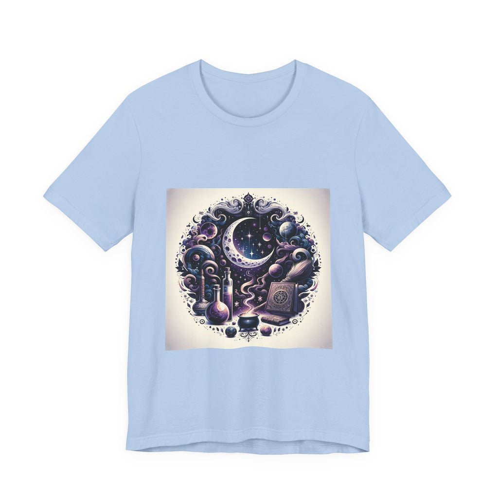 Witchy Vibes Crescent Moon T-Shirt Unisex