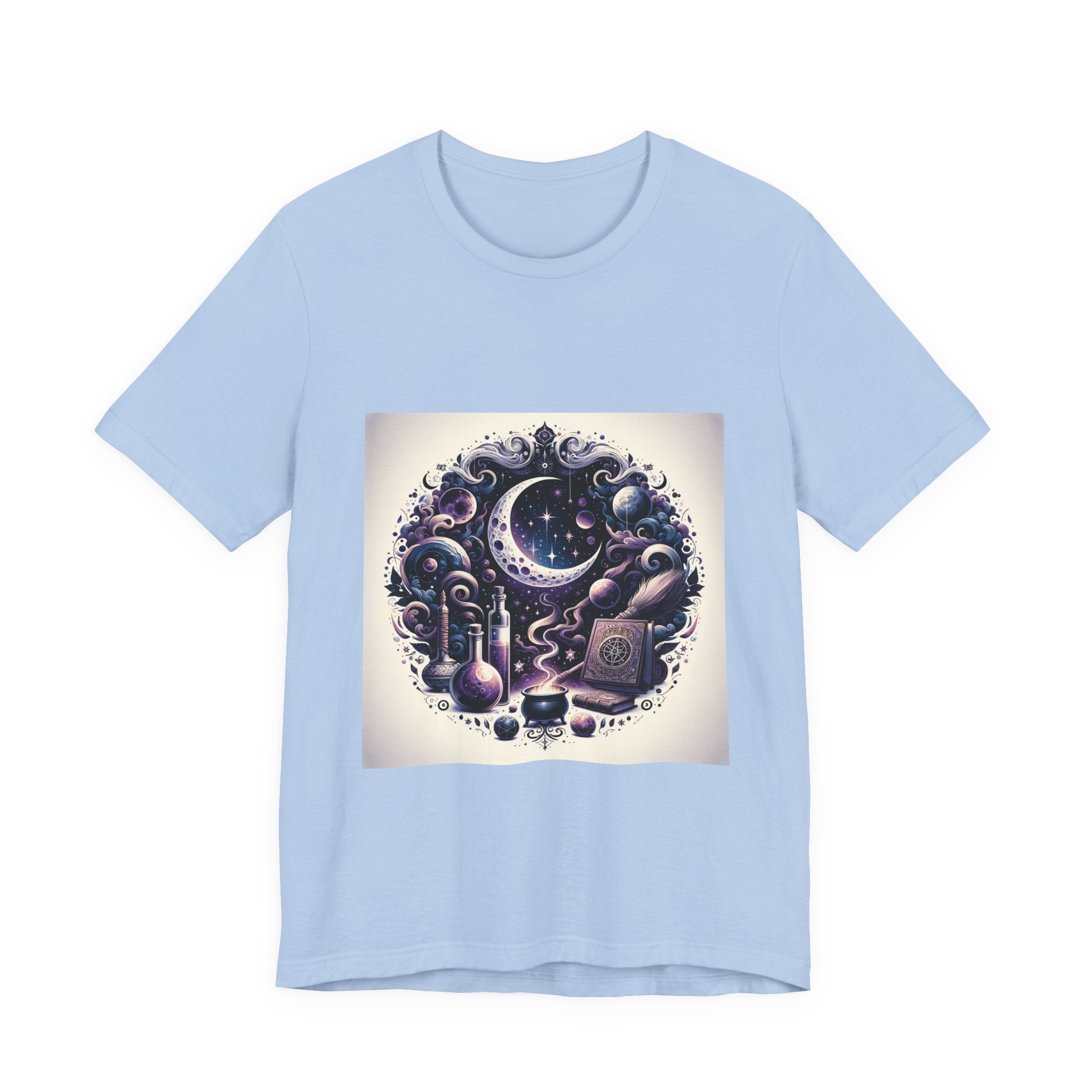 Witchy Vibes Crescent Moon T-Shirt Unisex