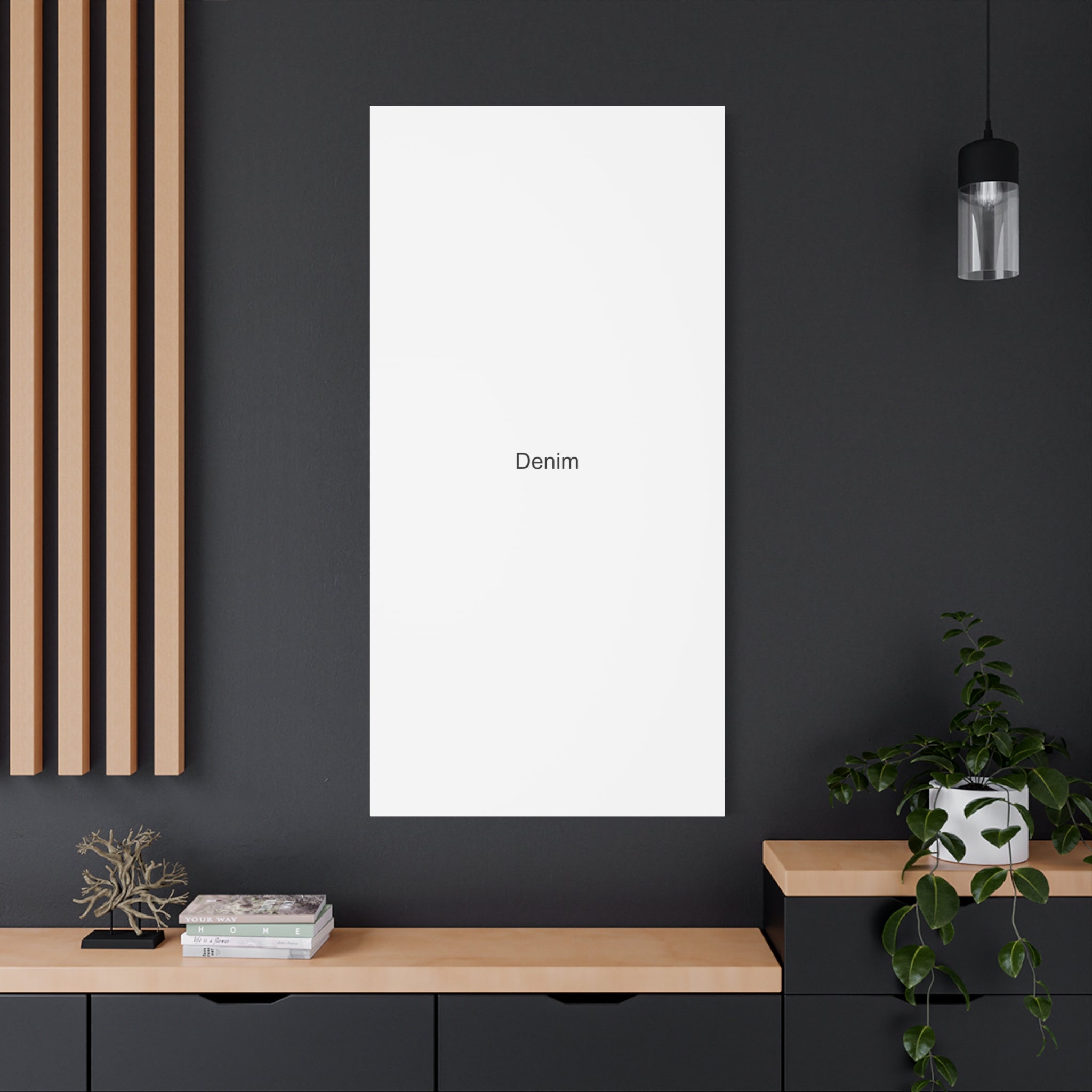 Indigo Americana Canvas Art