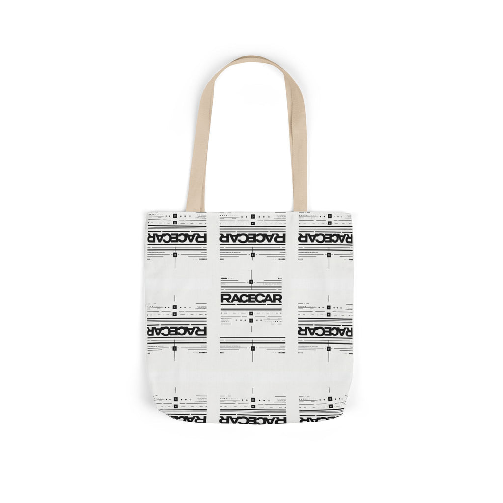 Minimalist '/Racecar' Tote Bag - Modern Design