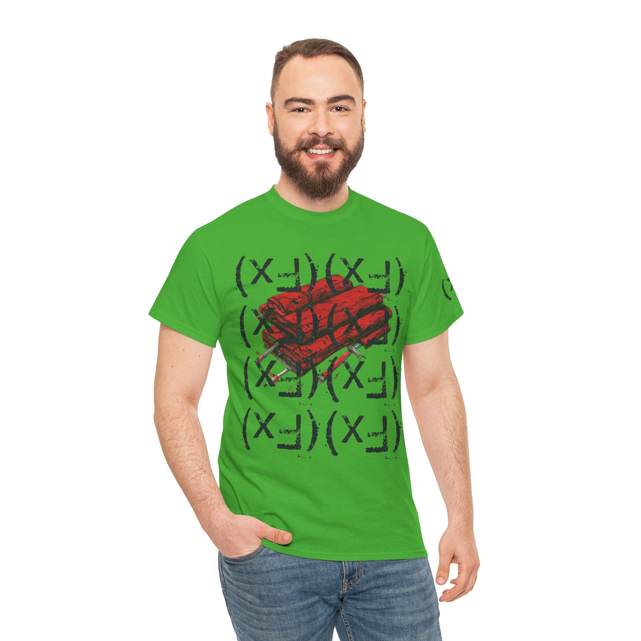 Happy Dynamite Tee — "Cue the Music" Expressive Graphic T-Shirt Unisex