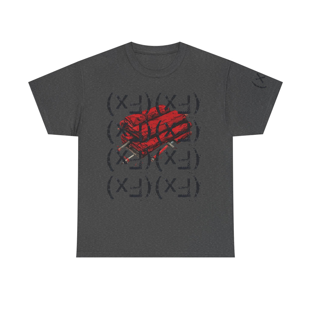 Happy Dynamite Tee — "Cue the Music" Expressive Graphic T-Shirt Unisex