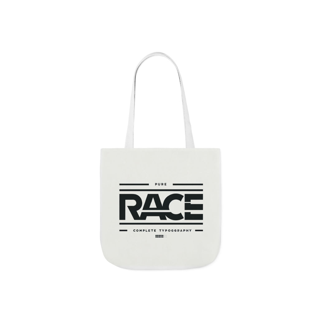 Minimalist Racing Themed Tote Bag