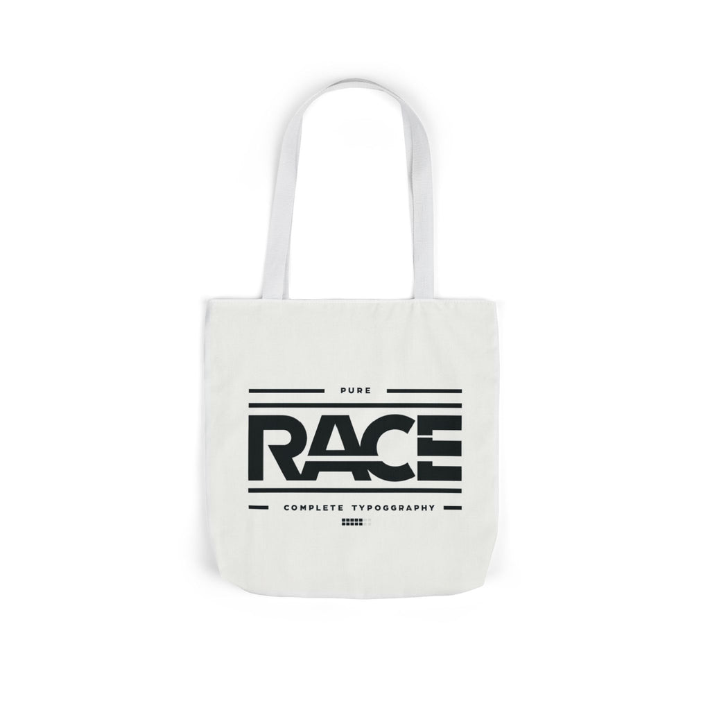 Minimalist Racing Themed Tote Bag