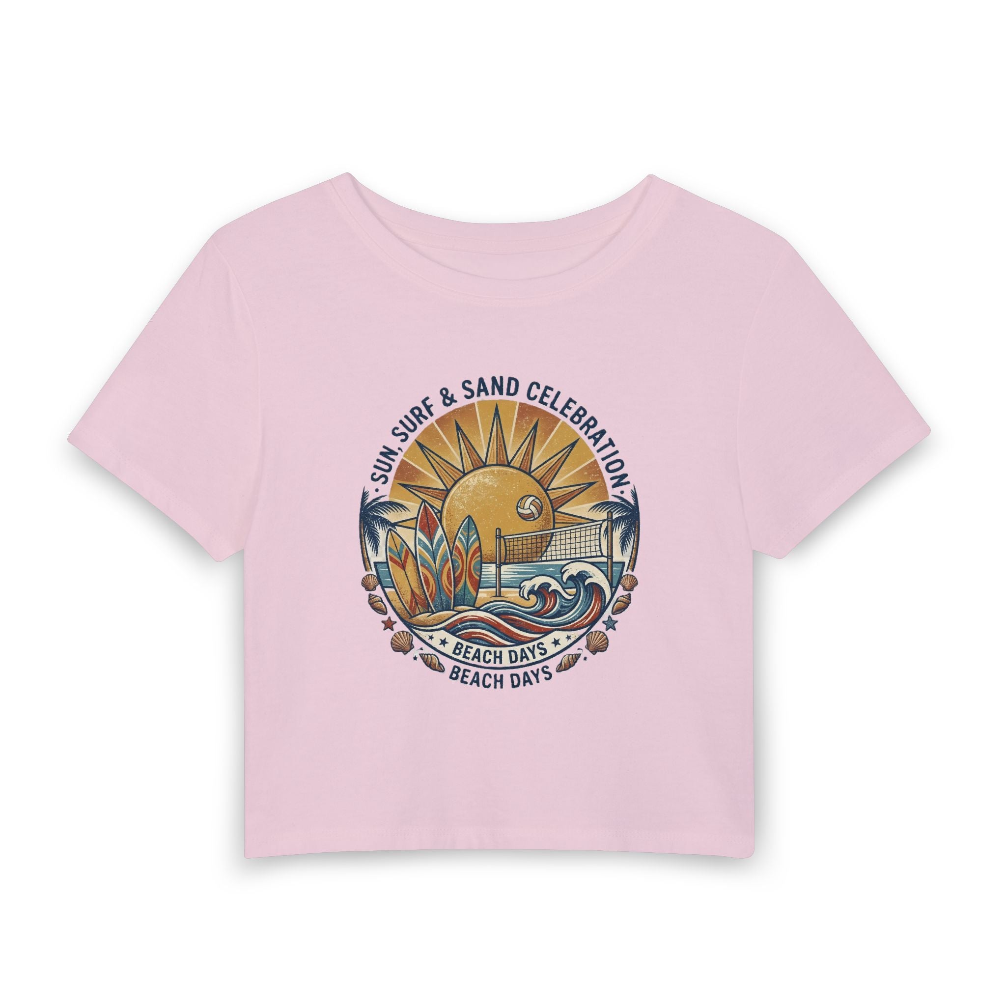Beach Days Surf Sun Graphic Tee Unisex