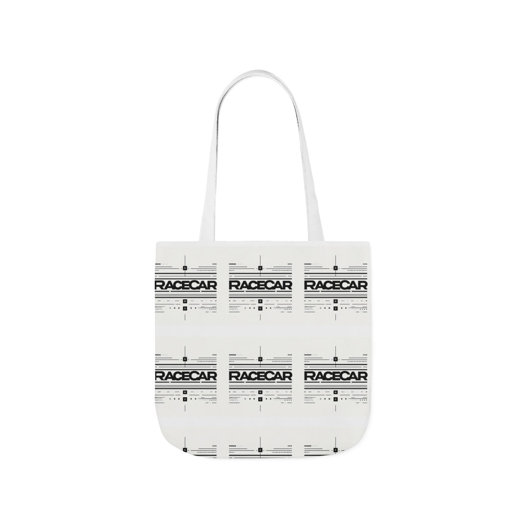 Minimalist '/Racecar' Tote Bag - Modern Design