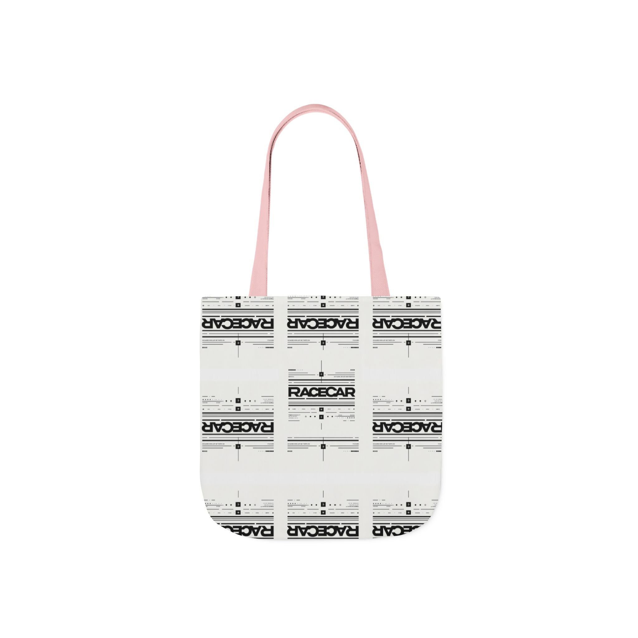 Minimalist '/Racecar' Tote Bag - Modern Design