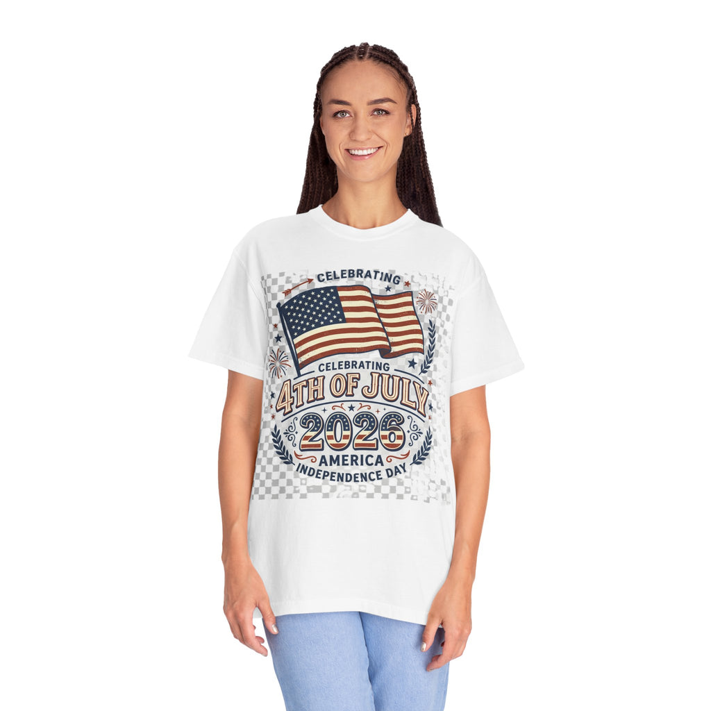 Garment-Dyed Relaxed-Fit T-Shirt — Soft, Broken-In Summer Tee Unisex