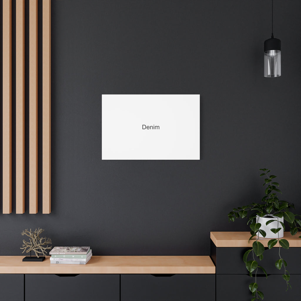 Indigo Americana Canvas Art