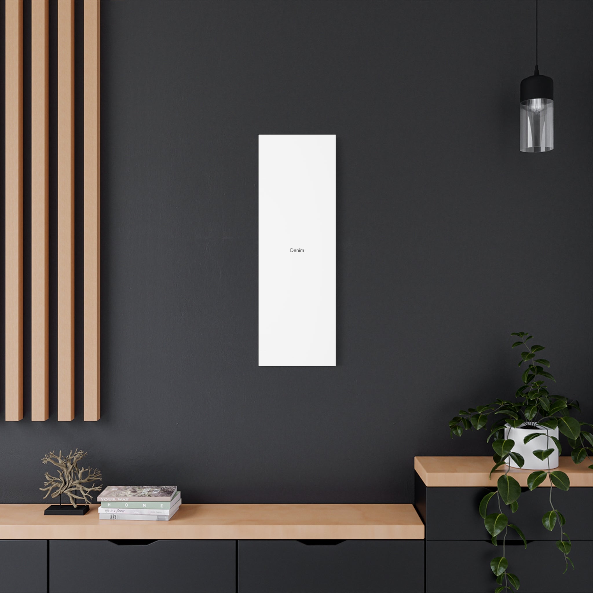 Indigo Americana Canvas Art