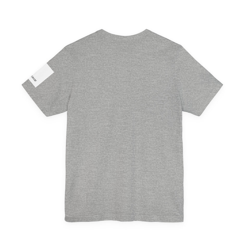 Minimalist Racecar Text T-Shirt Unisex