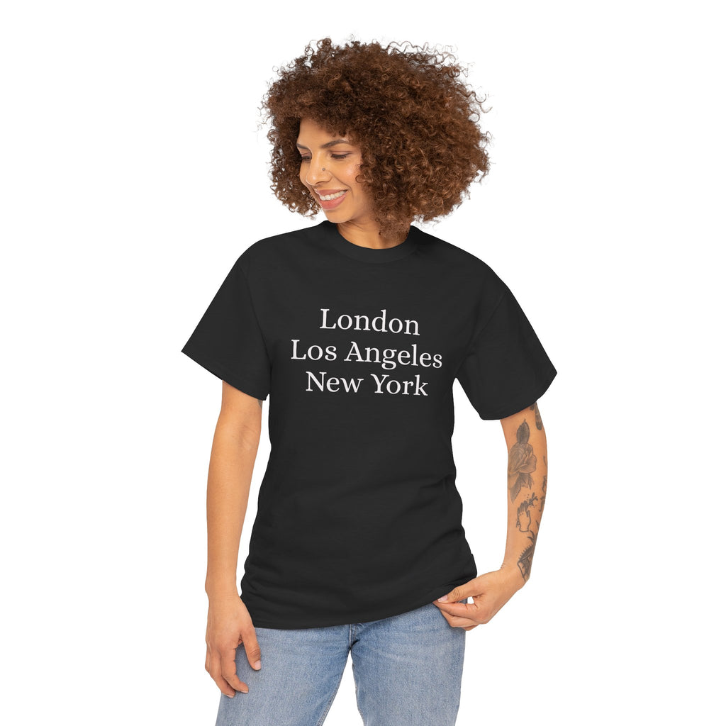 City Silhouette Tee — Minimal Sleeve