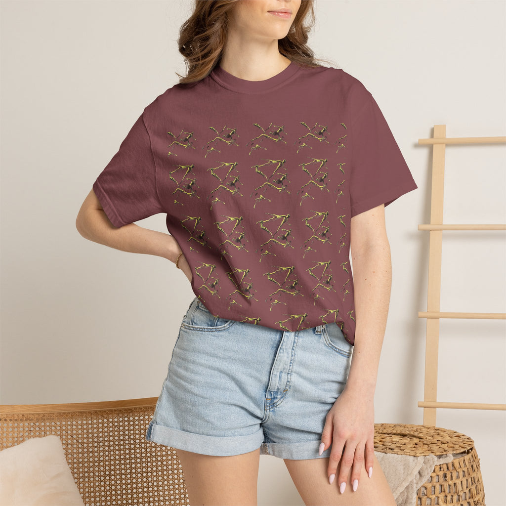 Swimmer Flying T-Shirt — Surreal Swimscape Graphic Tee Unisex