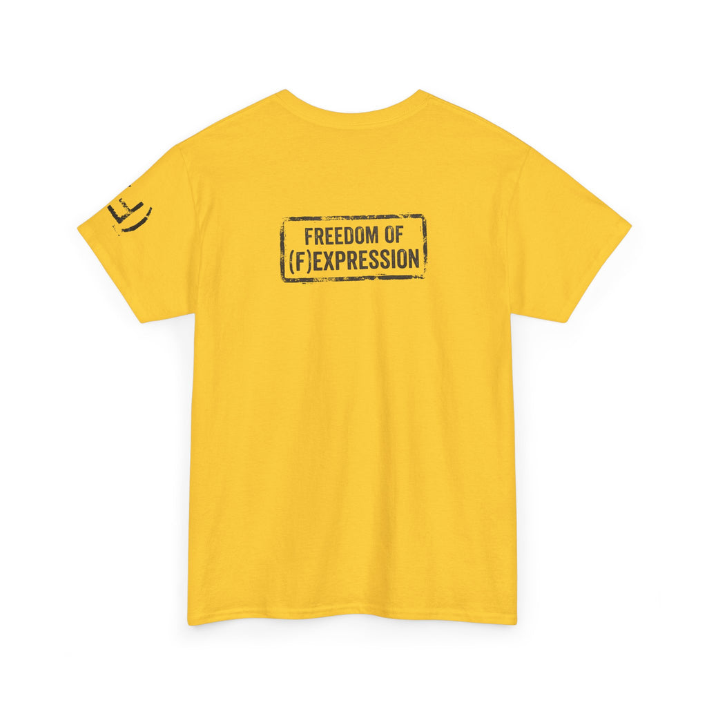 Happy Dynamite Tee — "Cue the Music" Expressive Graphic T-Shirt Unisex