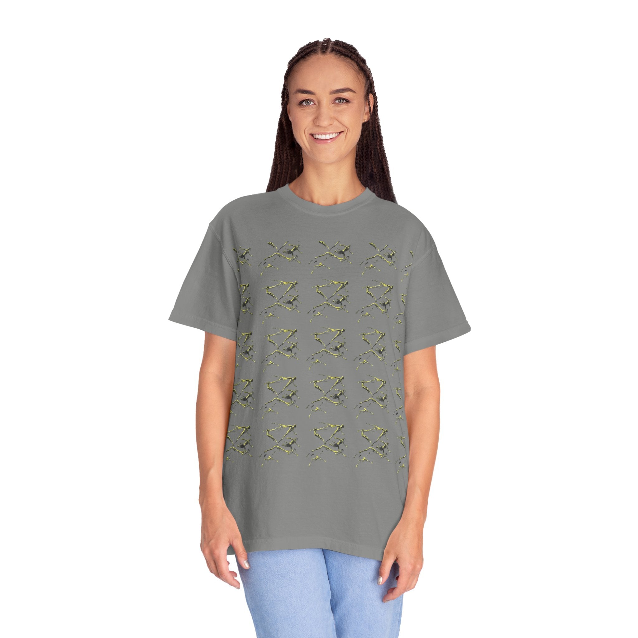 Swimmer Flying T-Shirt — Surreal Swimscape Graphic Tee Unisex
