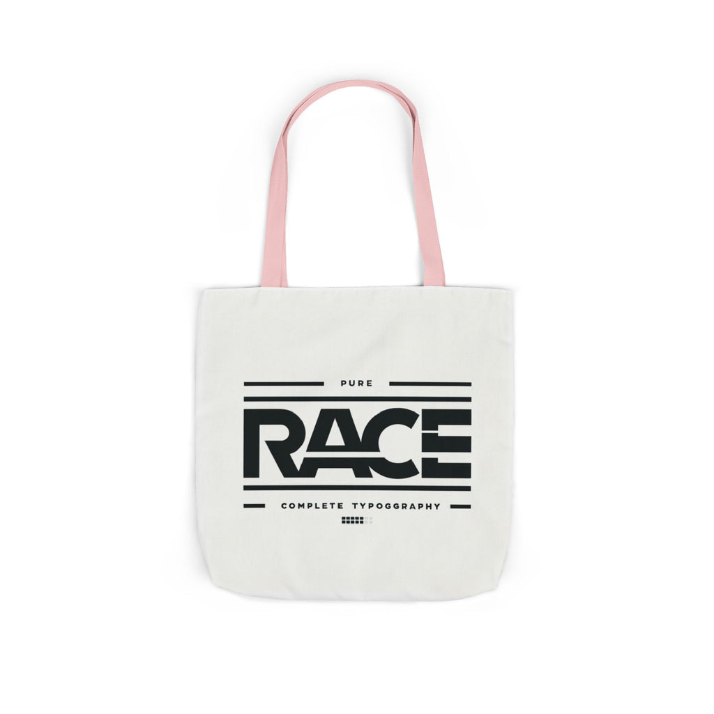 Minimalist Racing Themed Tote Bag
