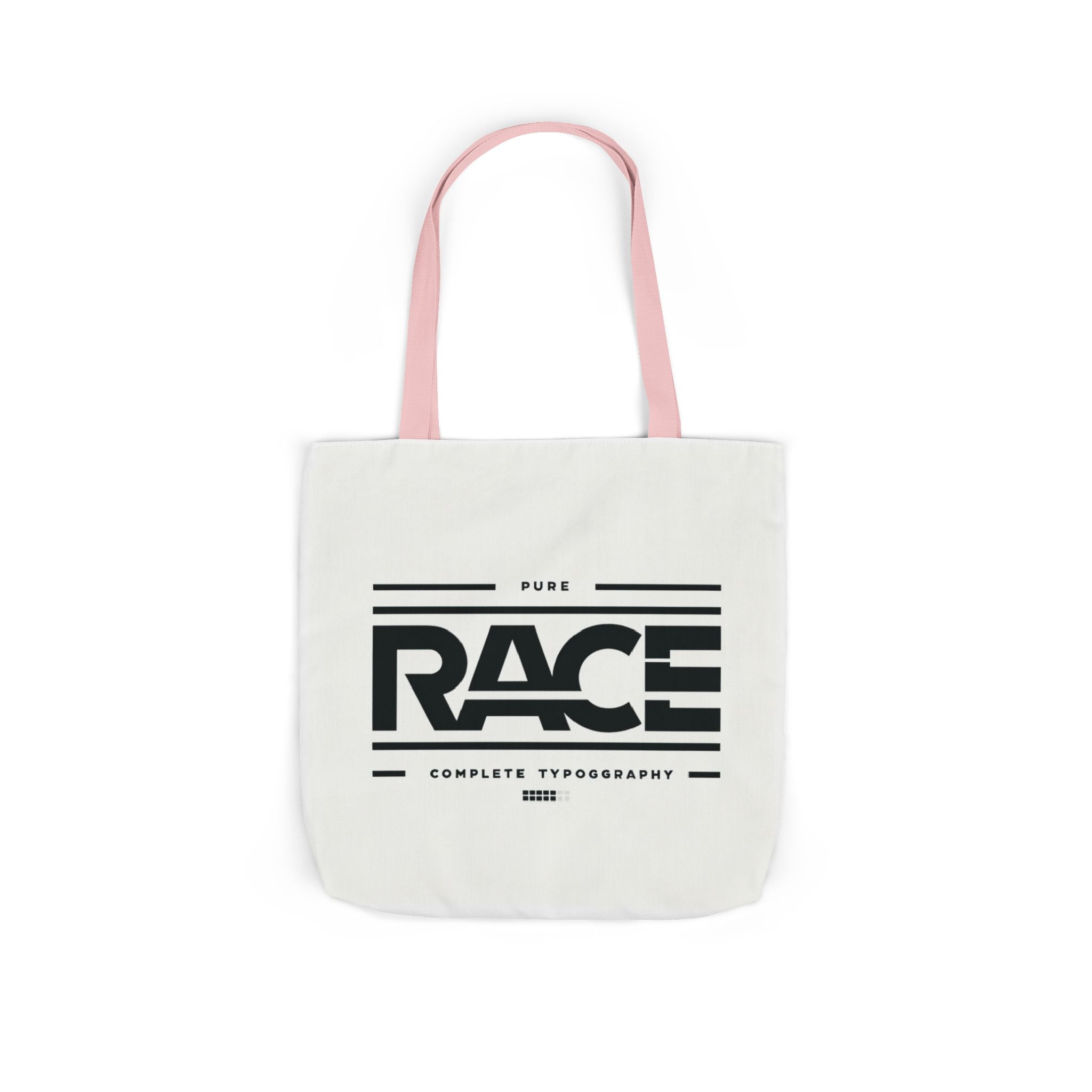 Minimalist Racing Themed Tote Bag