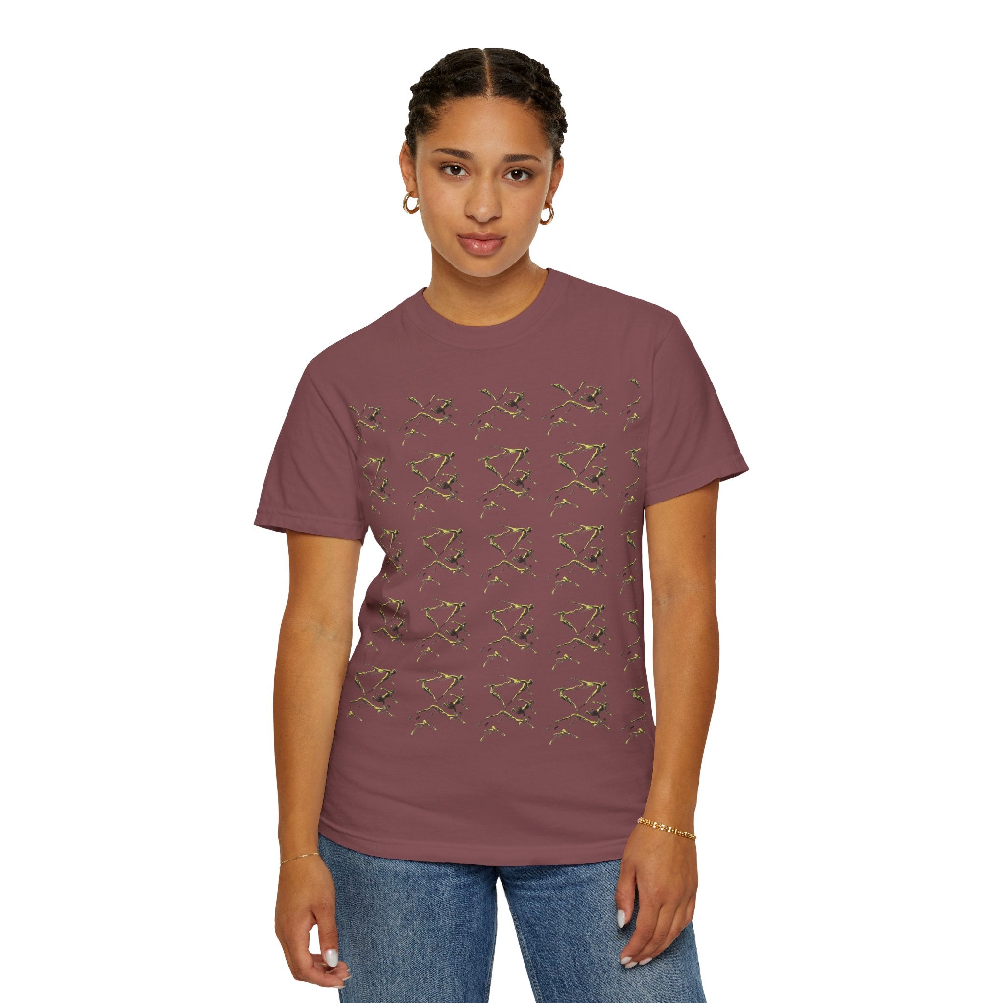Swimmer Flying T-Shirt — Surreal Swimscape Graphic Tee Unisex
