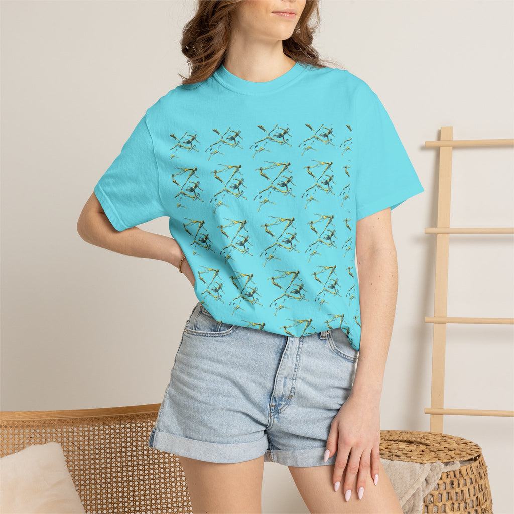 Swimmer Flying T-Shirt — Surreal Swimscape Graphic Tee Unisex