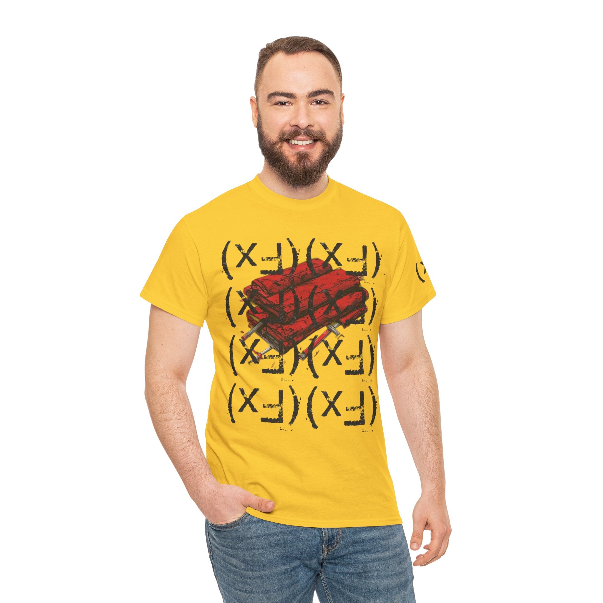 Happy Dynamite Tee — "Cue the Music" Expressive Graphic T-Shirt Unisex