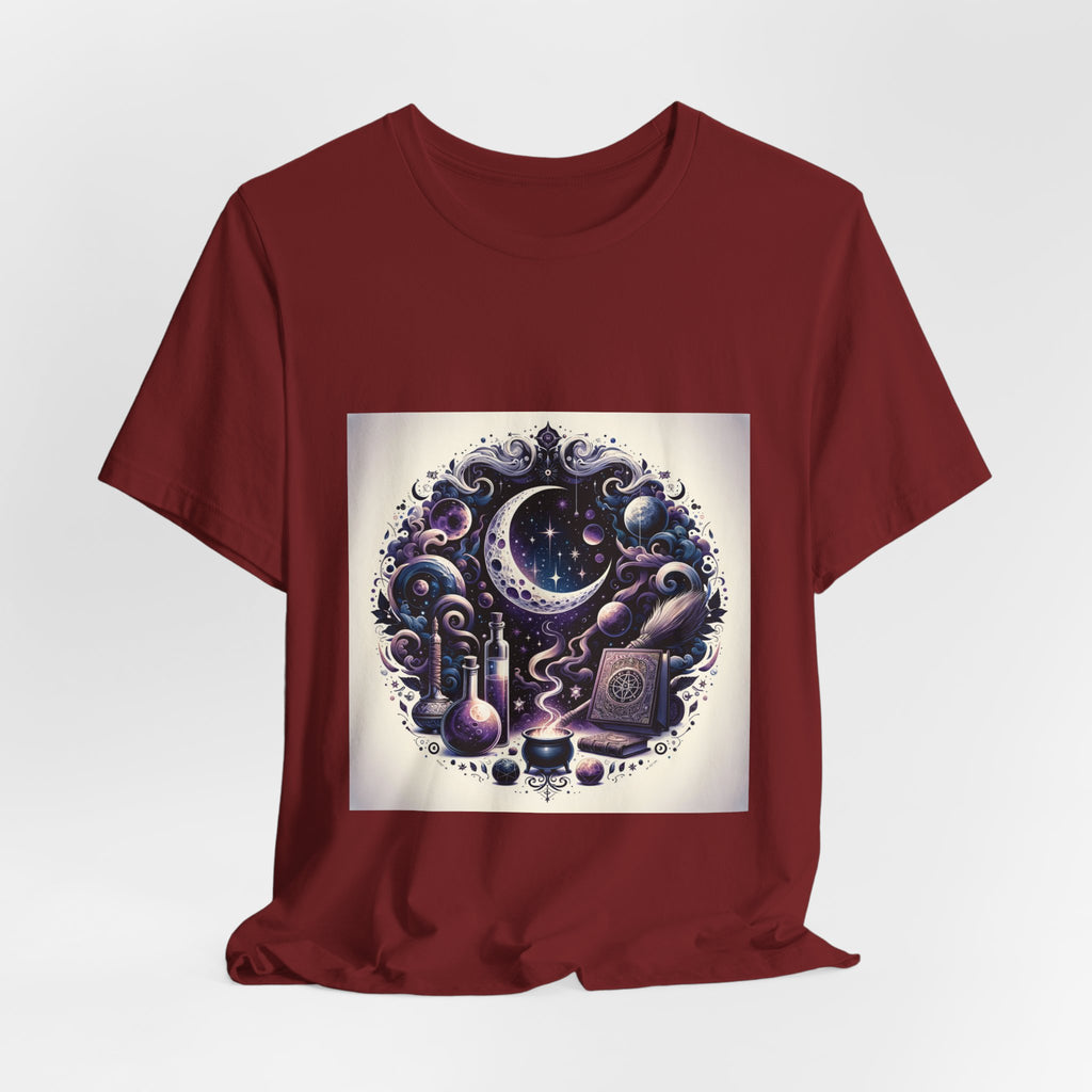 Witchy Vibes Crescent Moon T-Shirt Unisex