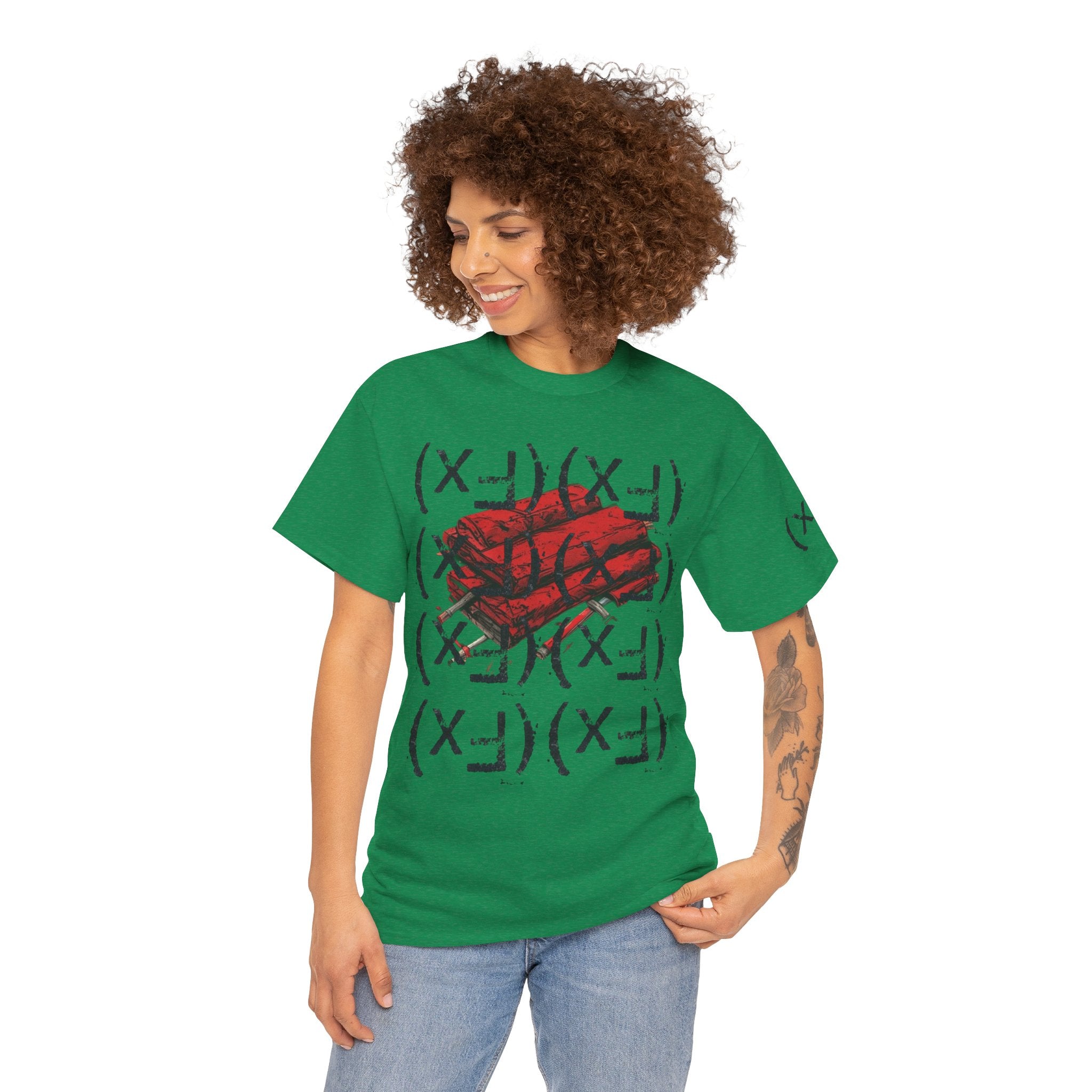 Happy Dynamite Tee — "Cue the Music" Expressive Graphic T-Shirt Unisex