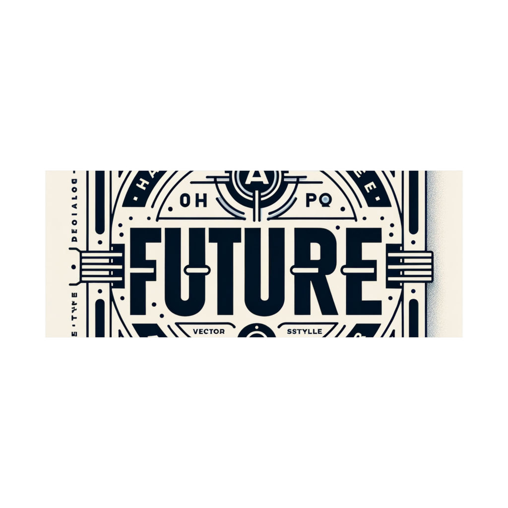 Futuristic AI Energy Power Poster