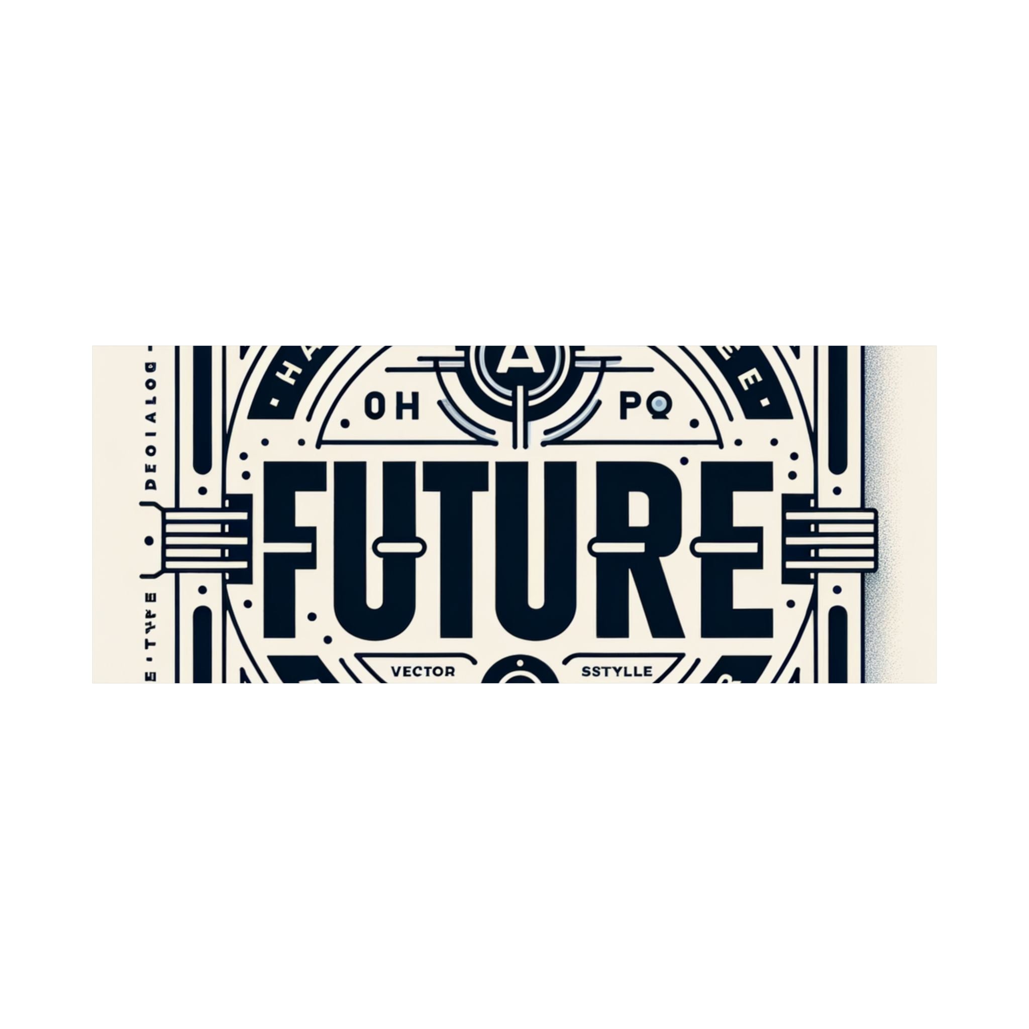 Futuristic AI Energy Power Poster