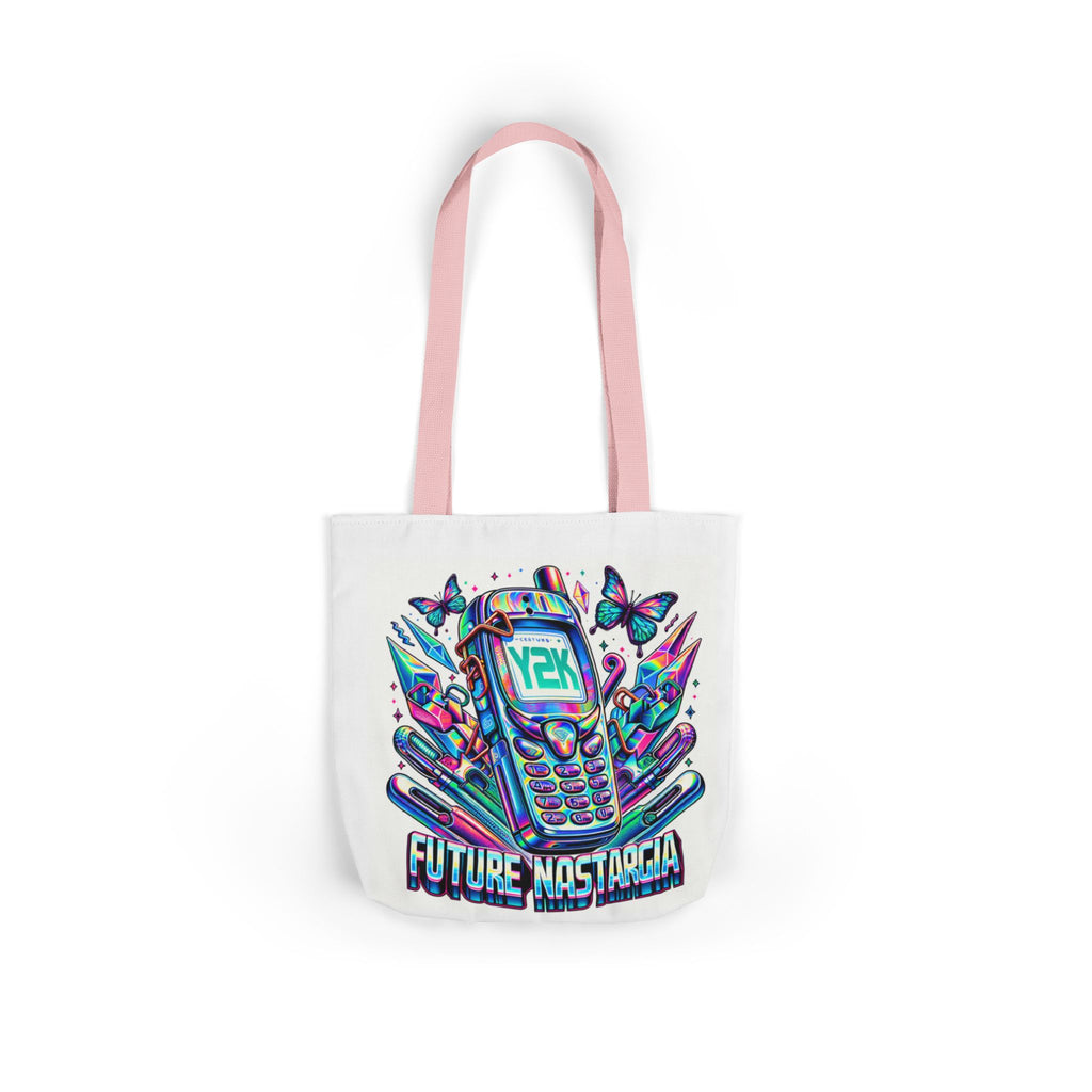 Y2K Nostalgia Tech Tote Bag – Retro Chic