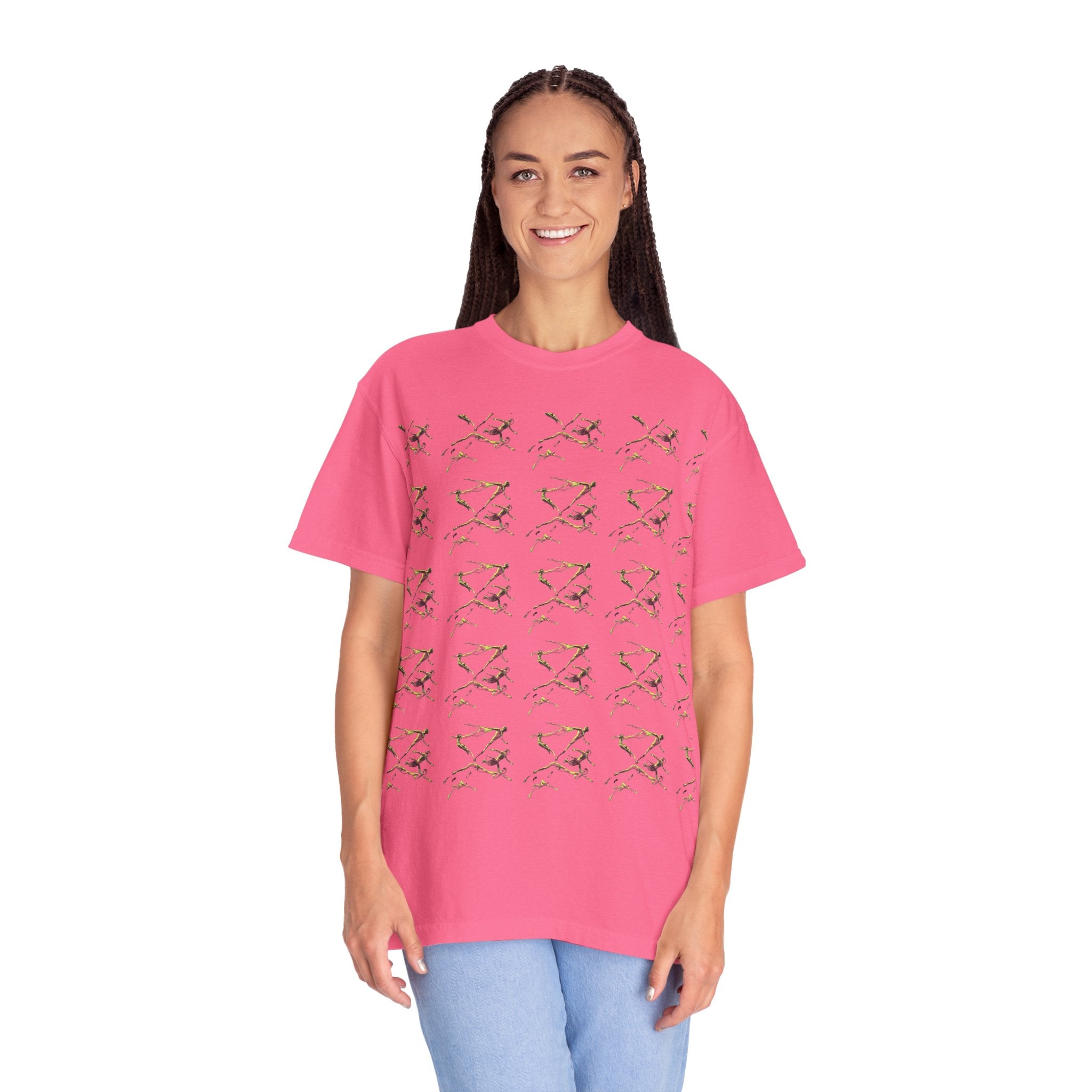Swimmer Flying T-Shirt — Surreal Swimscape Graphic Tee Unisex