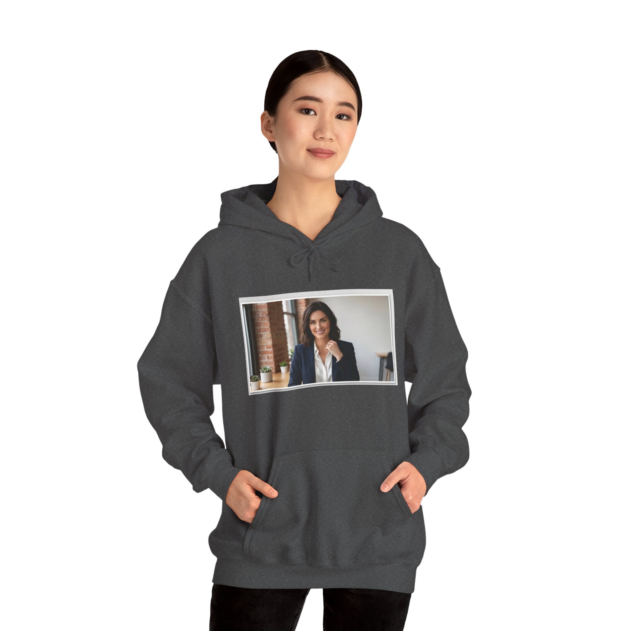 Personalized Hoodie Name: Boots  With a Picture of Boots on it