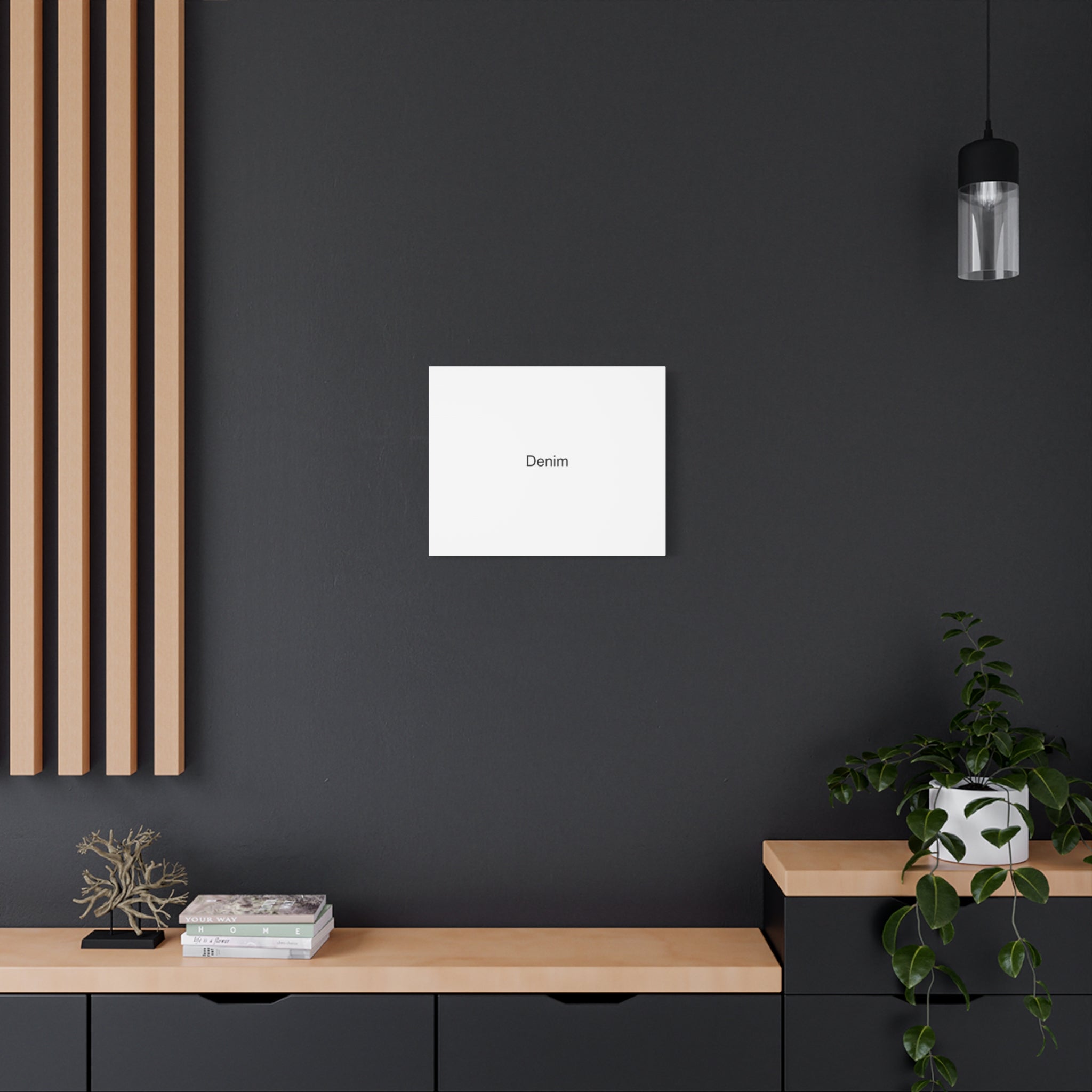 Indigo Americana Canvas Art