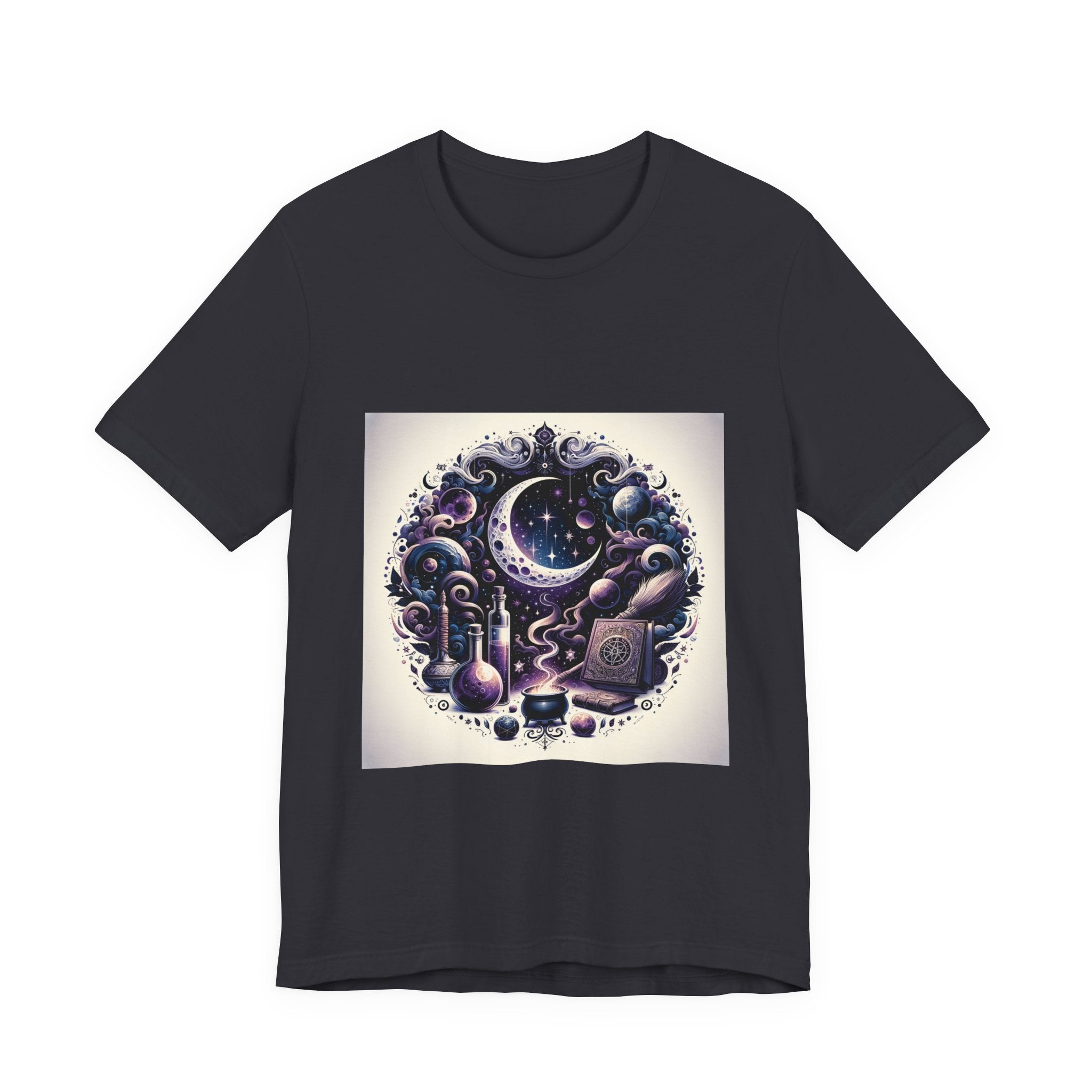 Witchy Vibes Crescent Moon T-Shirt Unisex