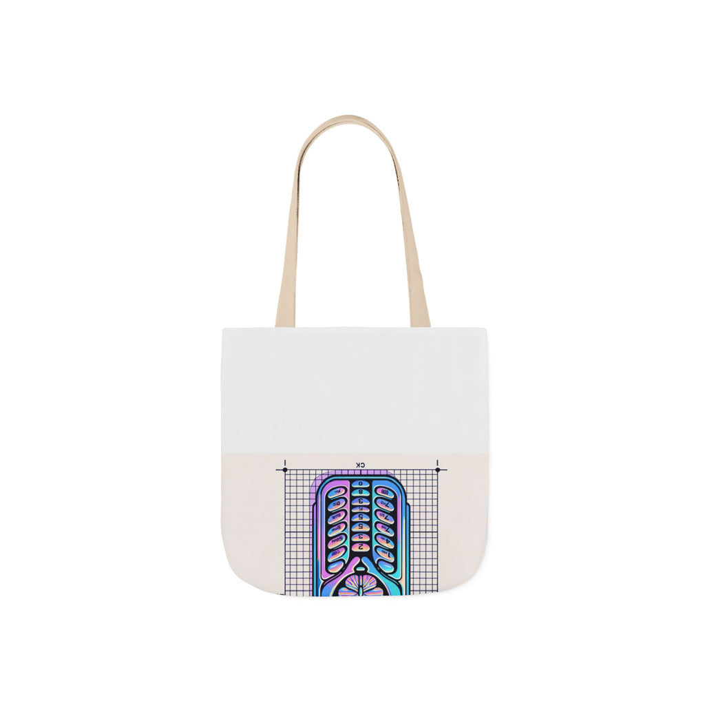 Holographic Y2K Flip Phone Tote Bag