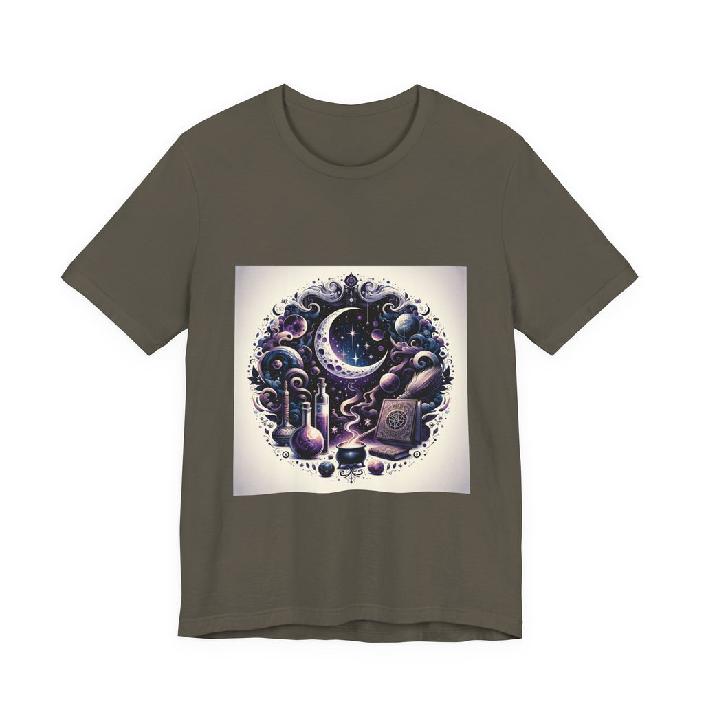 Witchy Vibes Crescent Moon T-Shirt Unisex