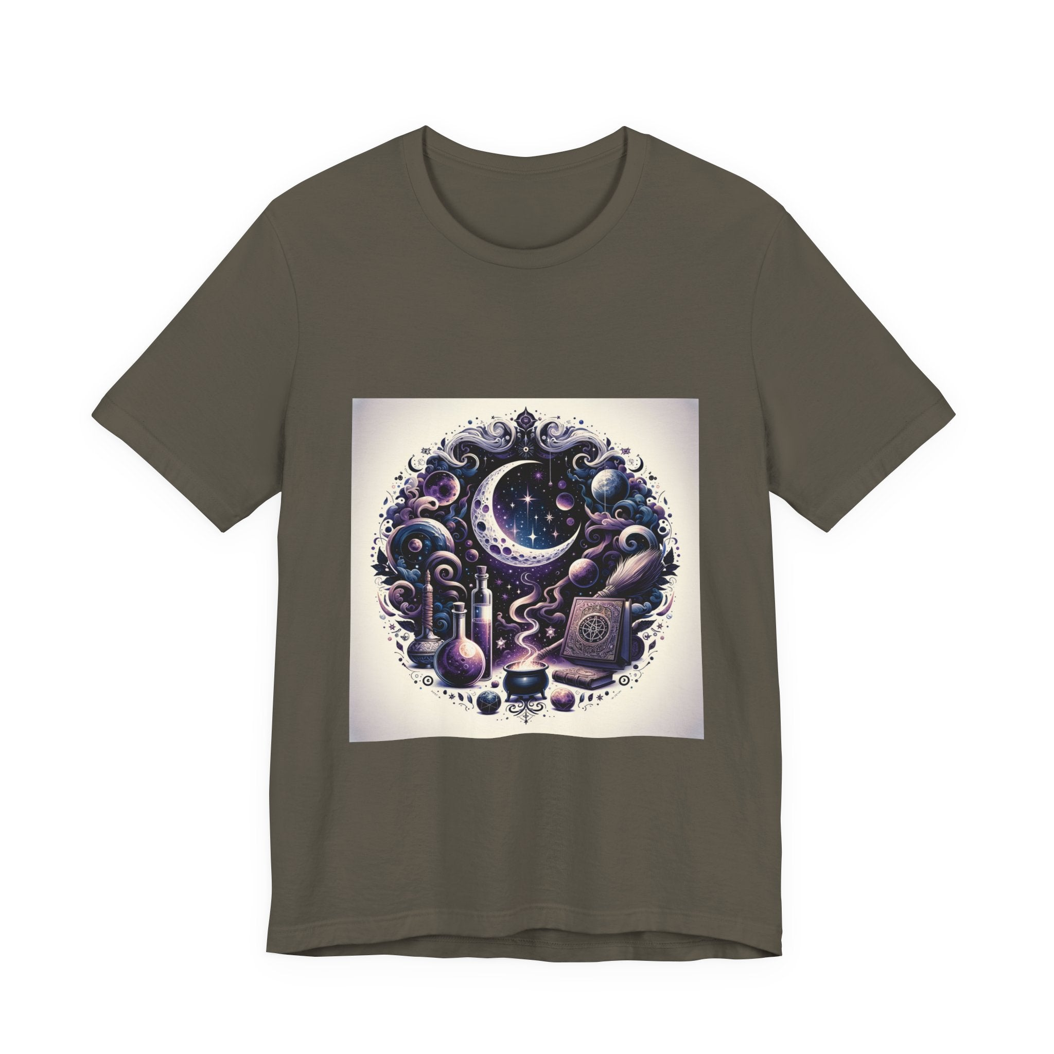 Witchy Vibes Crescent Moon T-Shirt Unisex