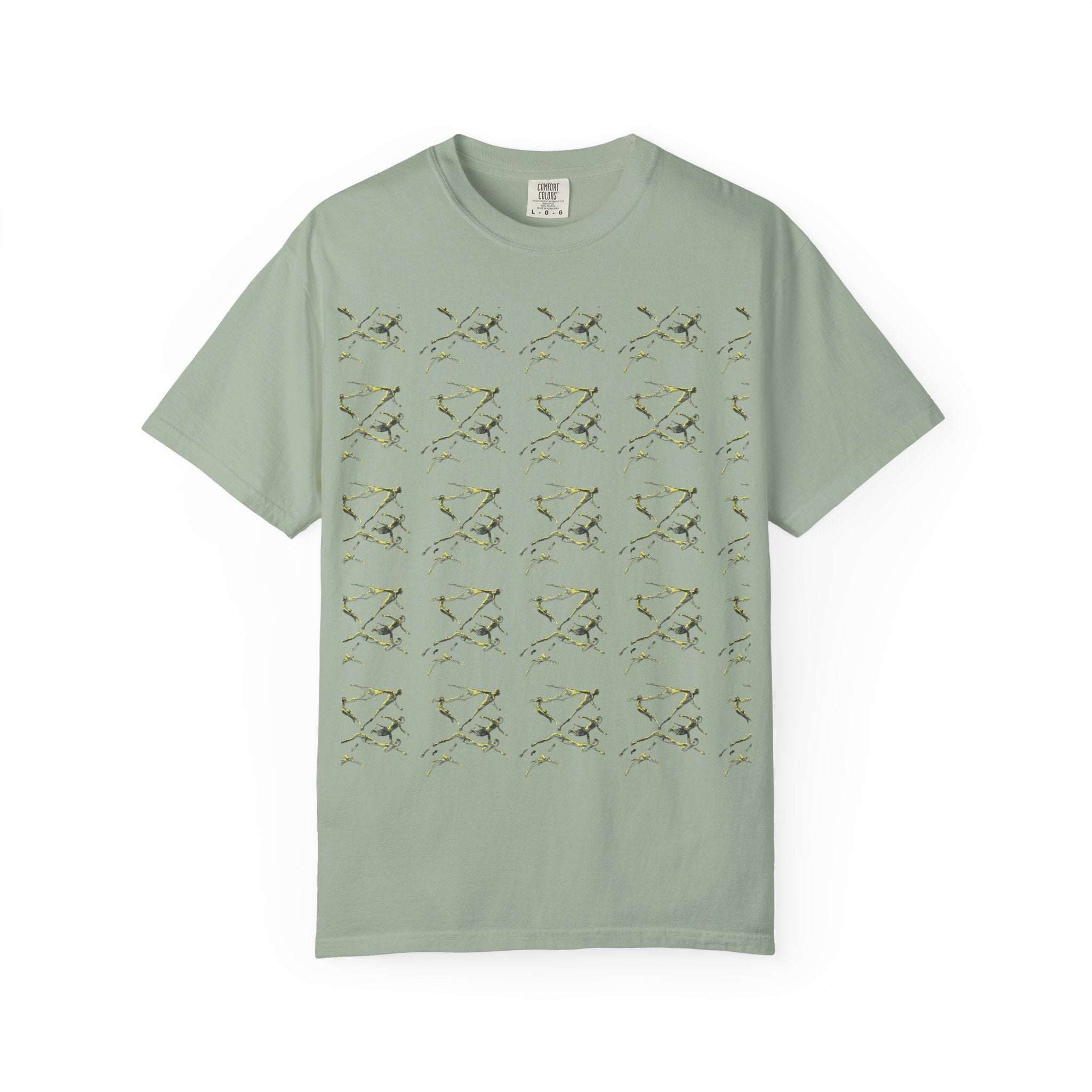 Swimmer Flying T-Shirt — Surreal Swimscape Graphic Tee Unisex