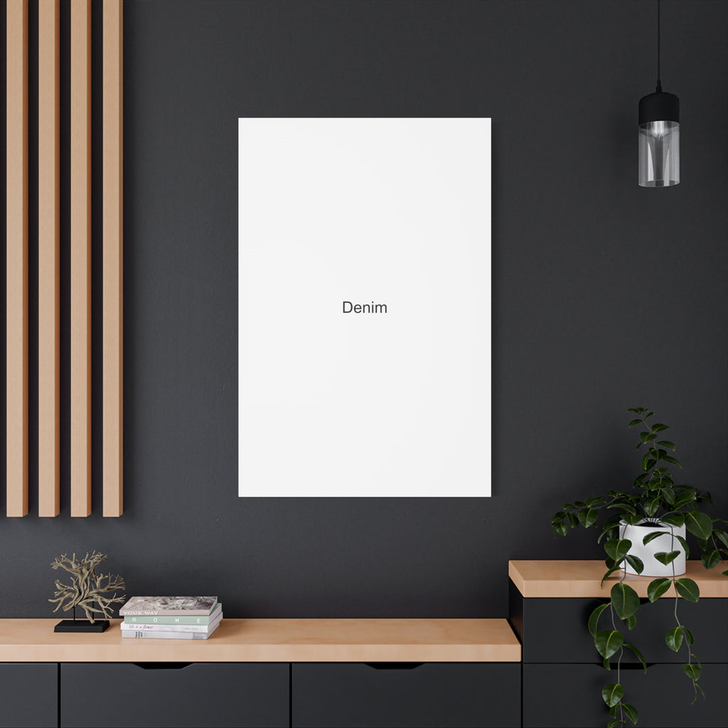 Indigo Americana Canvas Art
