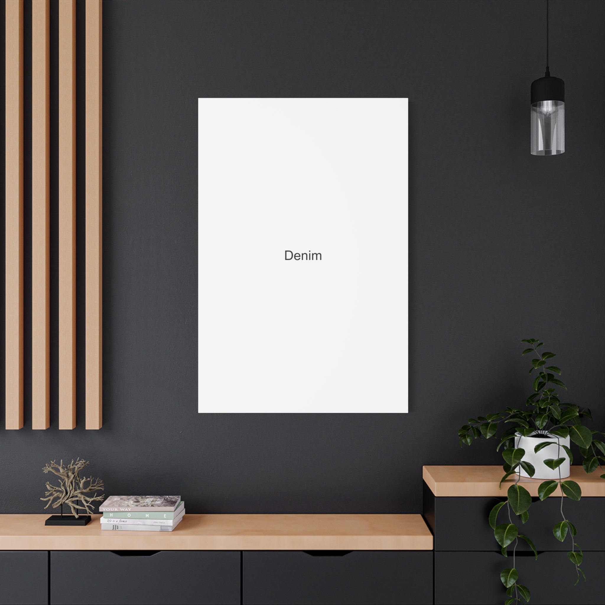 Indigo Americana Canvas Art