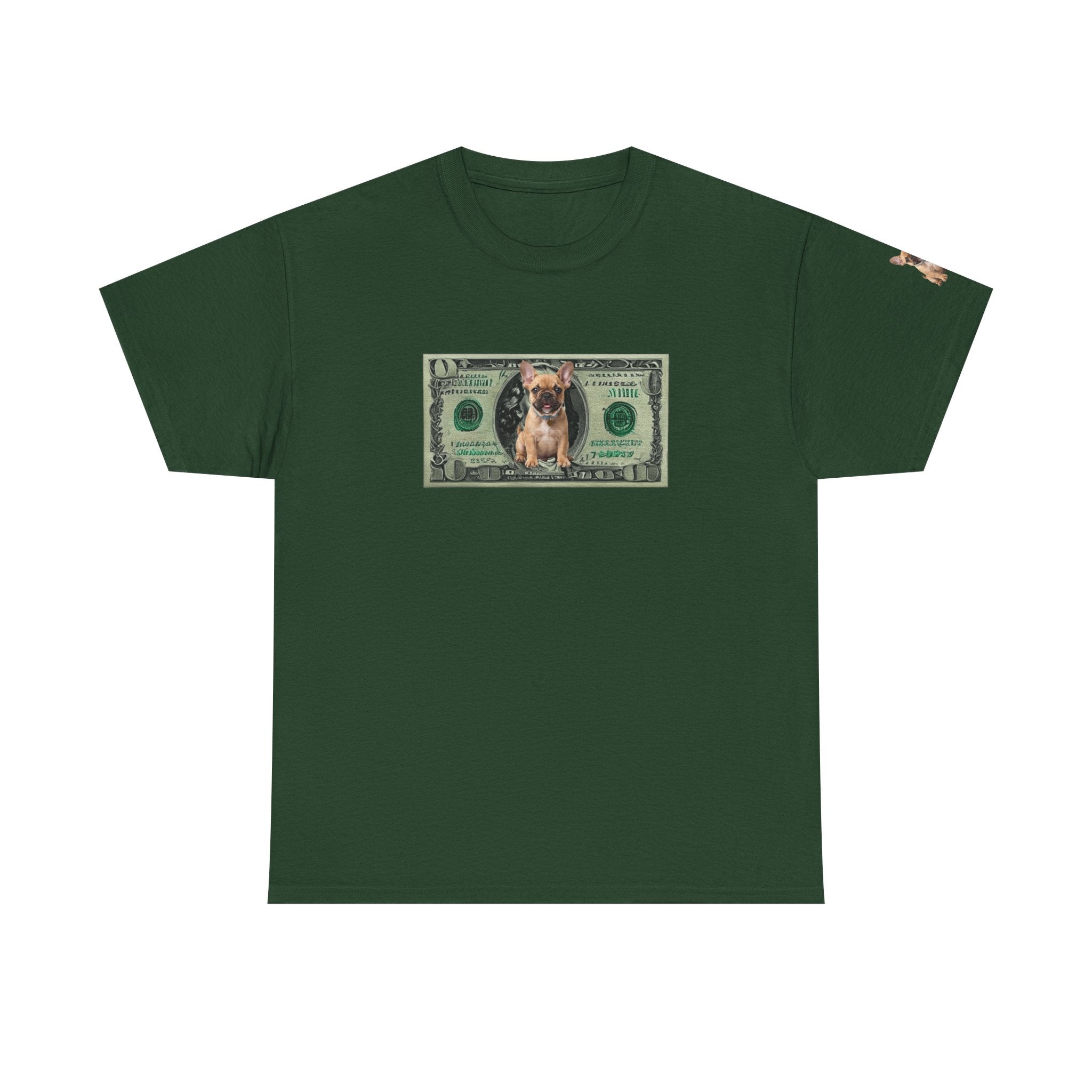 Cute Puppy Dollar T-Shirt — Adorable Puppy Graphic Tee Unisex