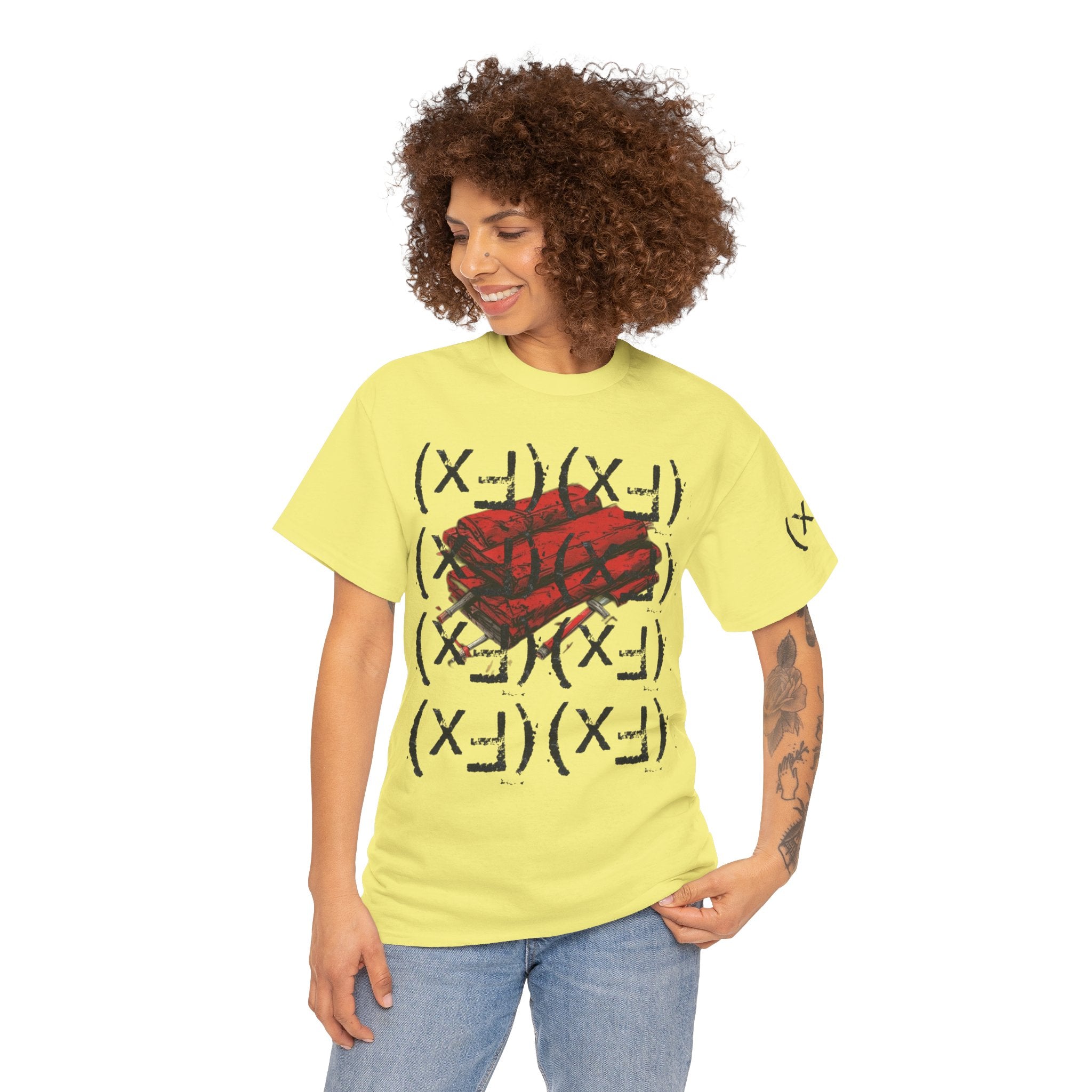 Happy Dynamite Tee — "Cue the Music" Expressive Graphic T-Shirt Unisex