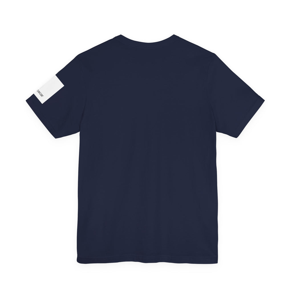 Minimalist Racecar Text T-Shirt Unisex