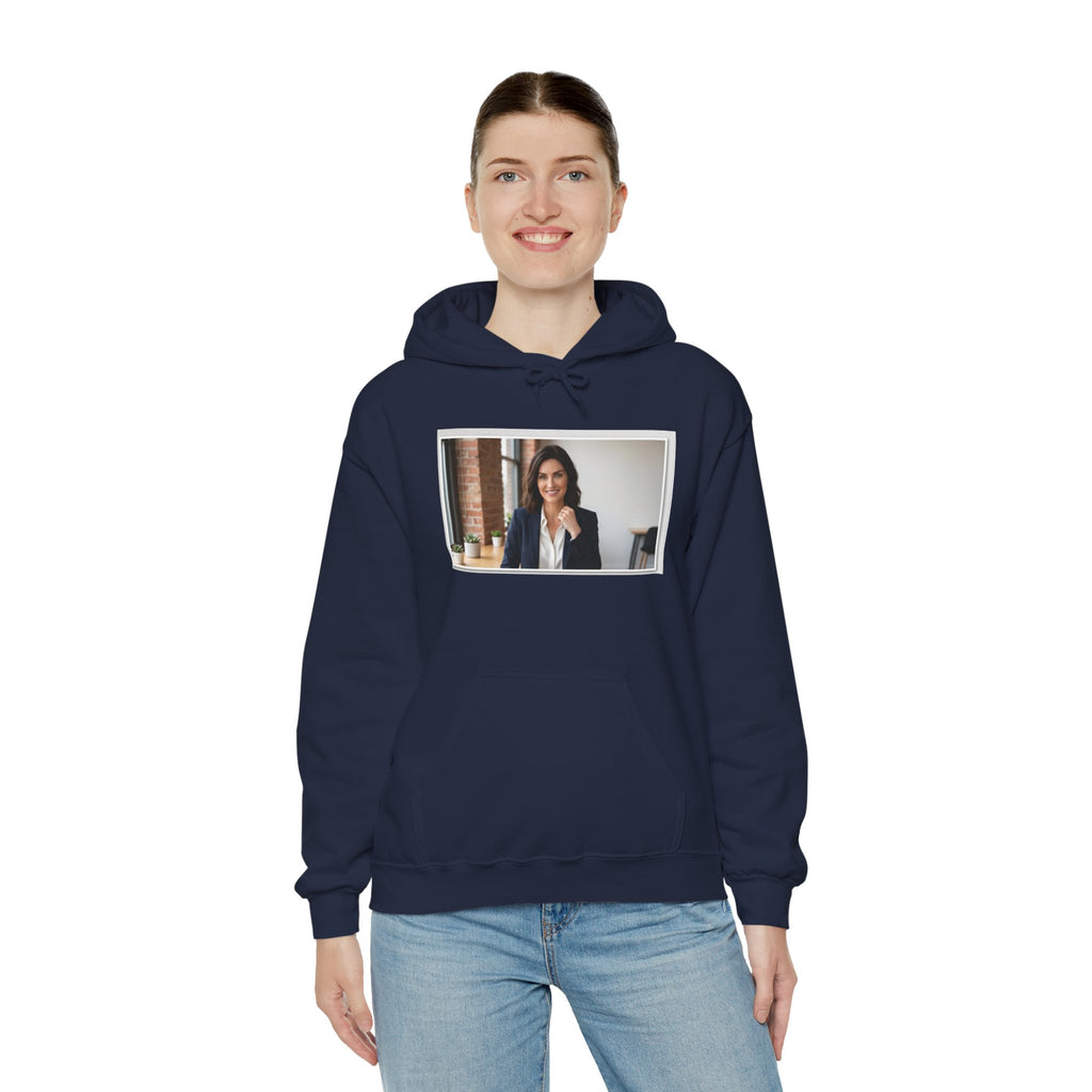 Personalized Hoodie Name: Boots  With a Picture of Boots on it